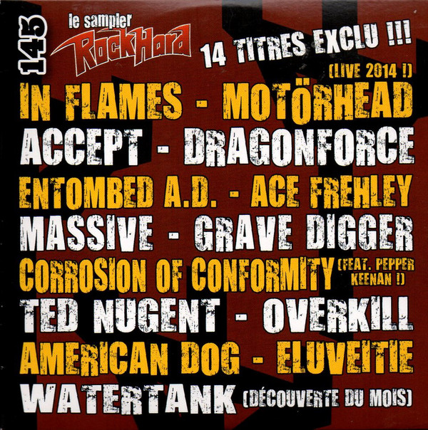 Various - RockHard Magazine (FR) - RockHard N�145