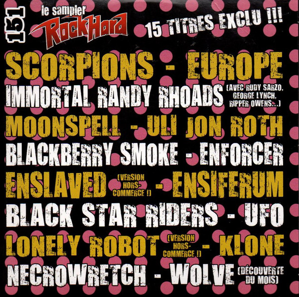 Various - RockHard Magazine (FR) - RockHard N�151
