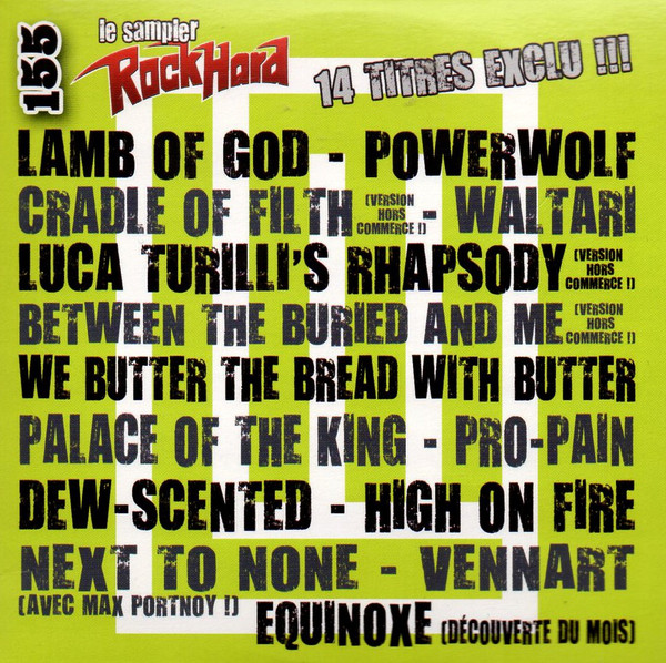 Various - RockHard Magazine (FR) - RockHard N�155