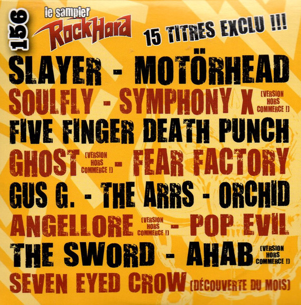 Various - RockHard Magazine (FR) - RockHard N�156