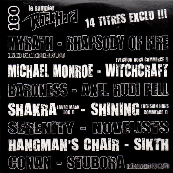 Various - RockHard Magazine (FR) - RockHard N�160