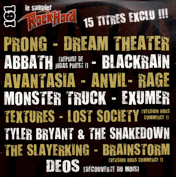 Various - RockHard Magazine (FR) - RockHard N�161