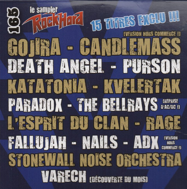 Various - RockHard Magazine (FR) - RockHard N�165
