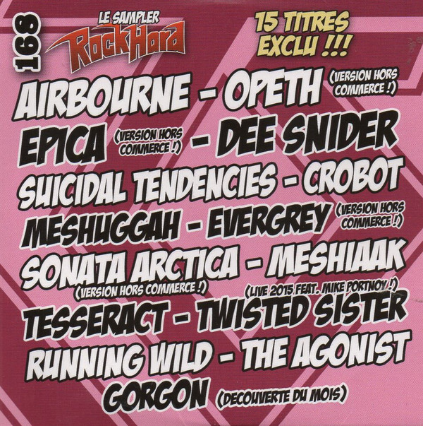 Various - RockHard Magazine (FR) - RockHard N�168