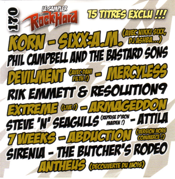 Various - RockHard Magazine (FR) - RockHard N�170