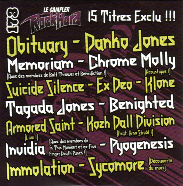 Various - RockHard Magazine (FR) - RockHard N�173