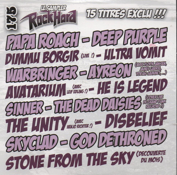 Various - RockHard Magazine (FR) - RockHard N�175