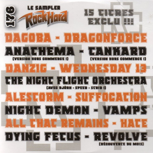 Various - RockHard Magazine (FR) - RockHard N�176