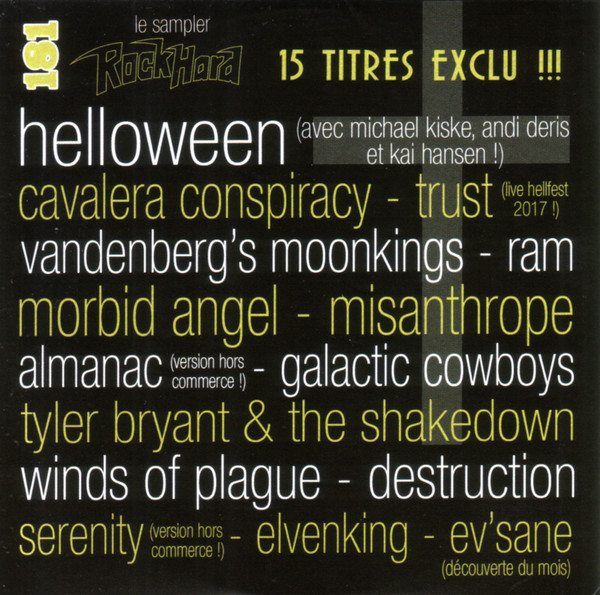 Various - RockHard Magazine (FR) - RockHard N�181