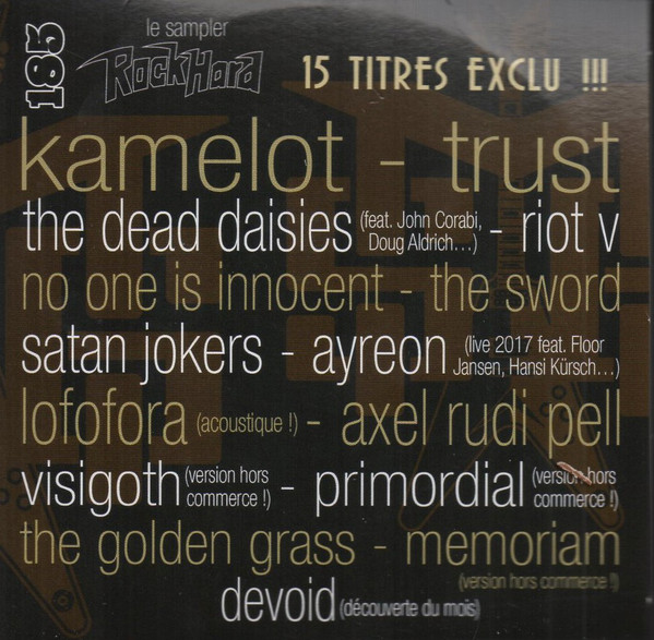 Various - RockHard Magazine (FR) - RockHard N�185