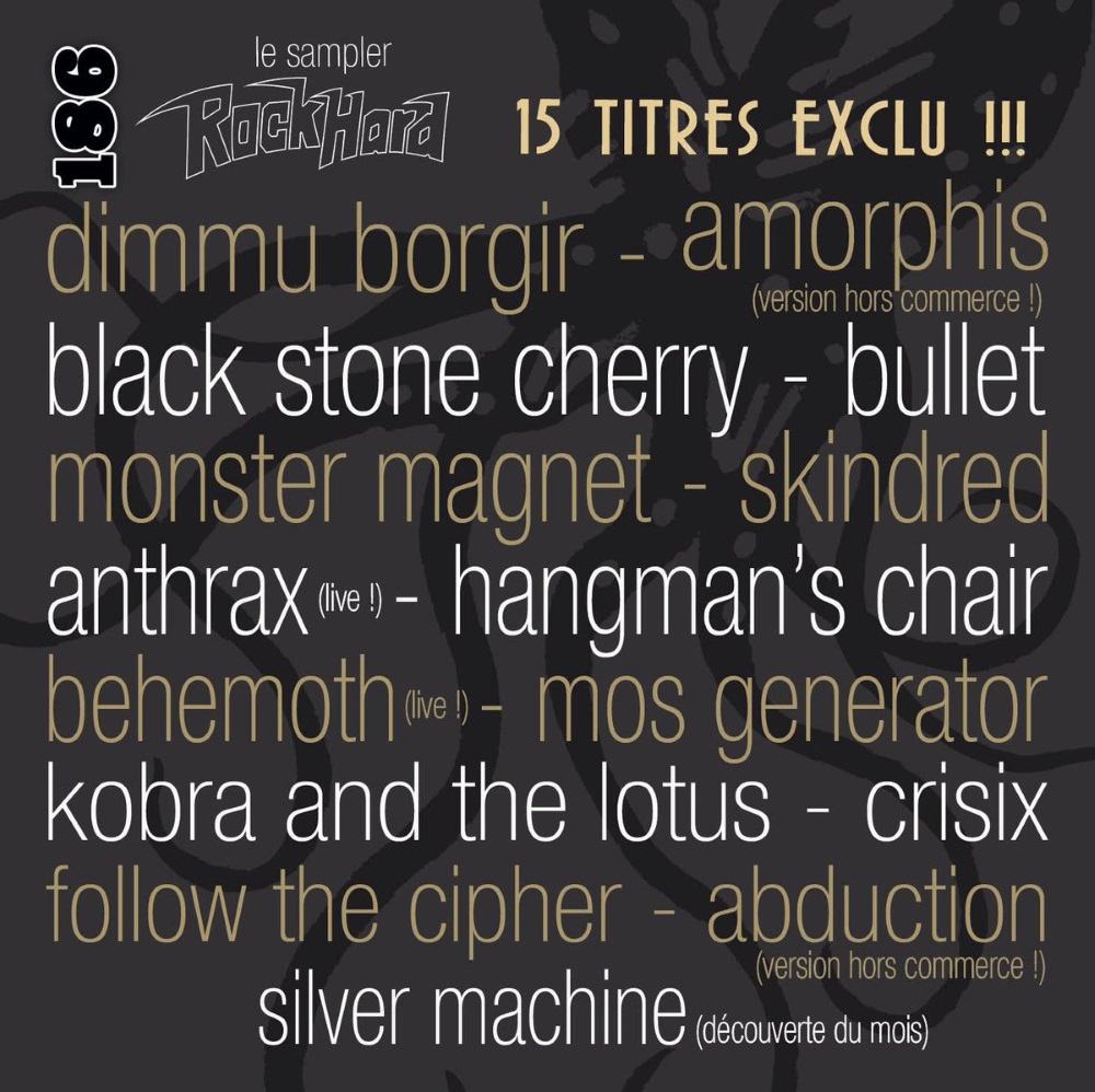 Various - RockHard Magazine (FR) - RockHard N�186