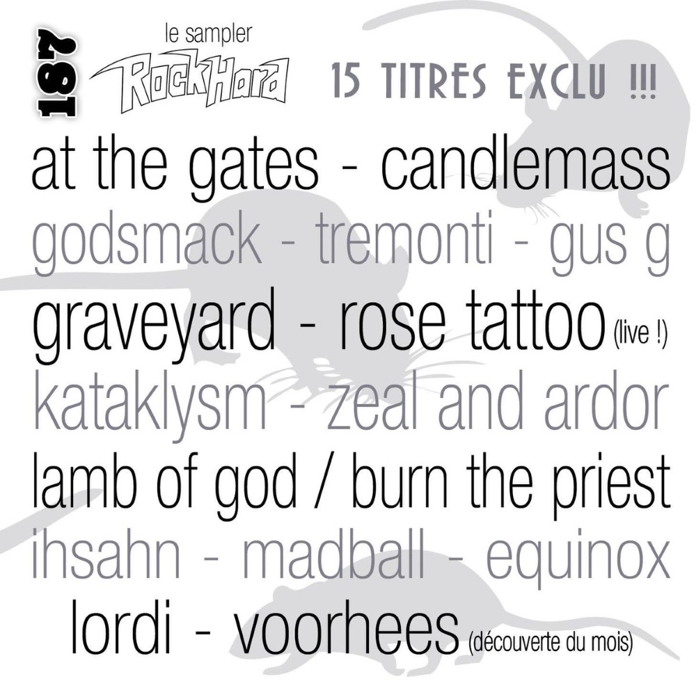 Various - RockHard Magazine (FR) - RockHard N�187