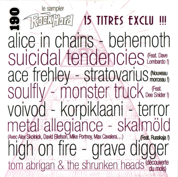 Various - RockHard Magazine (FR) - RockHard N�190