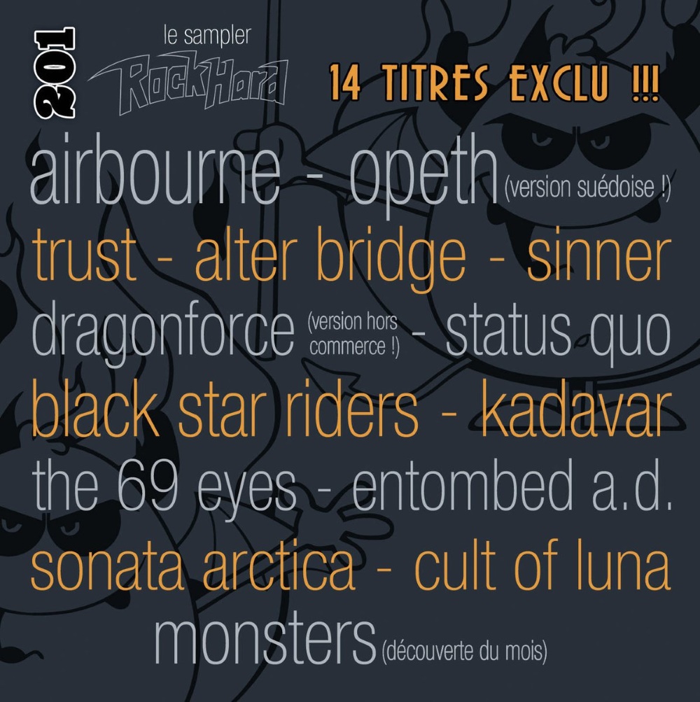 Various - RockHard Magazine (FR) - RockHard N�201