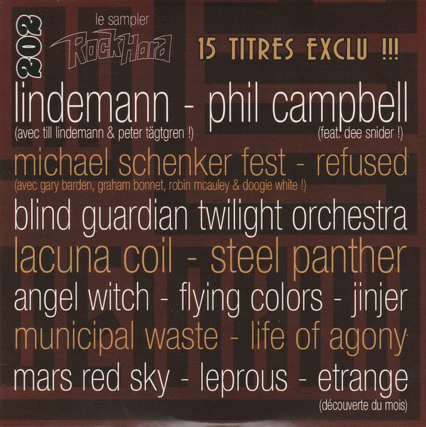 Various - RockHard Magazine (FR) - RockHard N�202