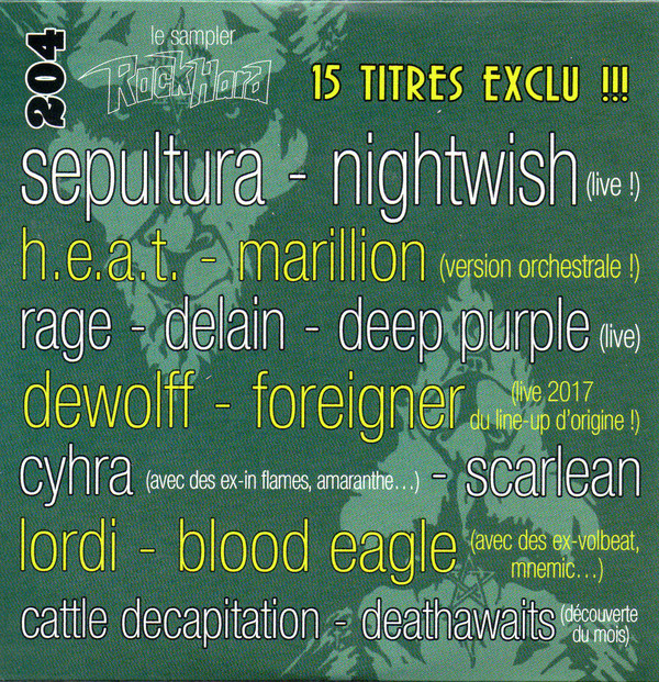 Various - RockHard Magazine (FR) - RockHard N�204