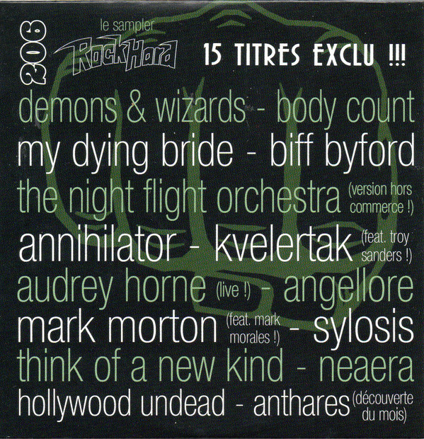 Various - RockHard Magazine (FR) - RockHard N�206