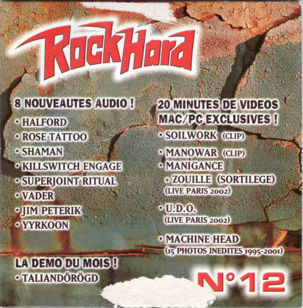 Various - RockHard Magazine (FR) - RockHard N�12