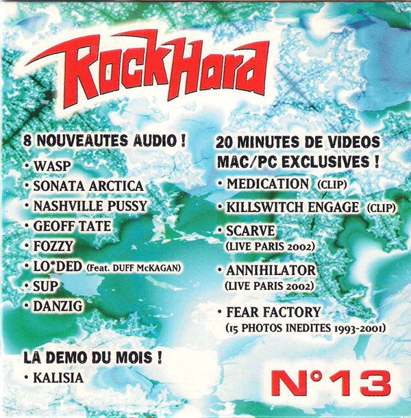 Various - RockHard Magazine (FR) - RockHard N�13