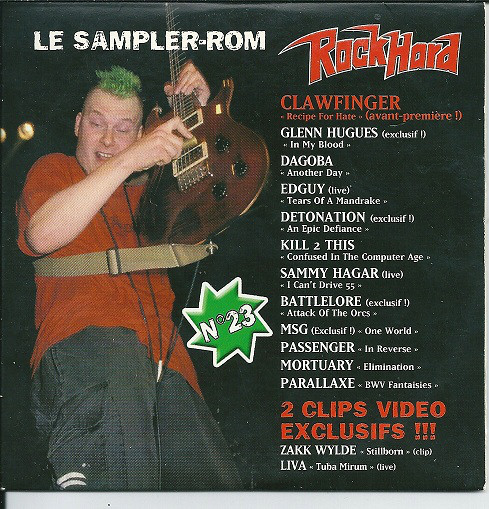 Various - RockHard Magazine (FR) - RockHard N�23