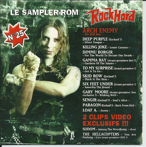Various - RockHard Magazine (FR) - RockHard N�25