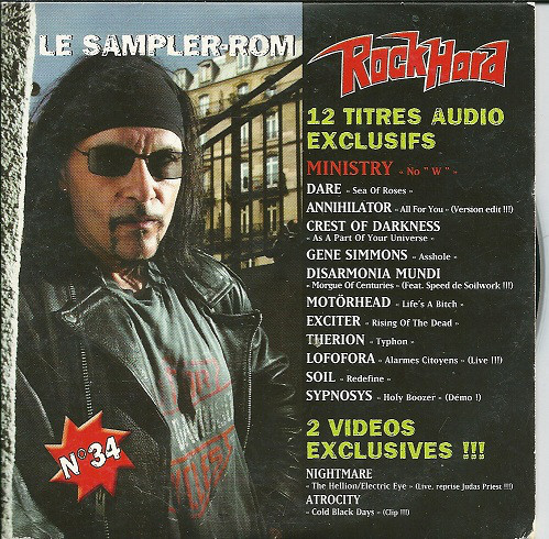 Various - RockHard Magazine (FR) - RockHard N�34