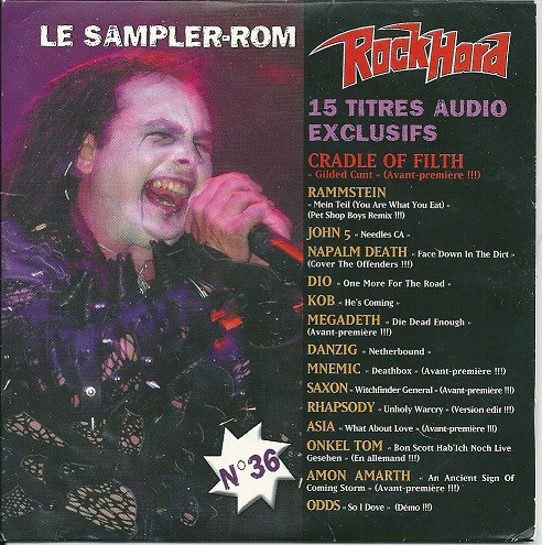 Various - RockHard Magazine (FR) - RockHard N�36