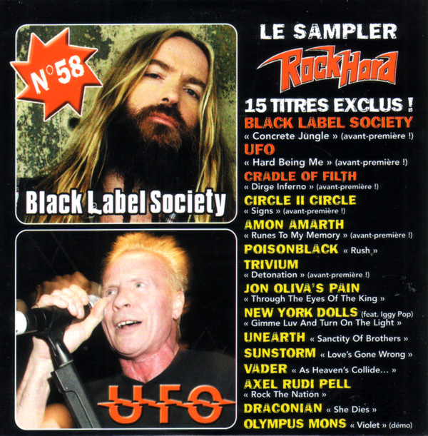 Various - RockHard Magazine (FR) - RockHard N58
