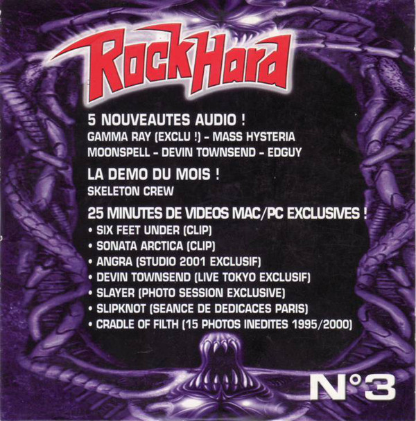 Various - RockHard Magazine (FR) - RockHard N�3
