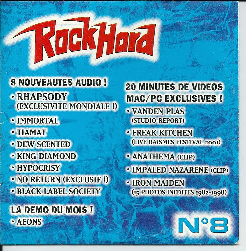 Various - RockHard Magazine (FR) - RockHard N�8