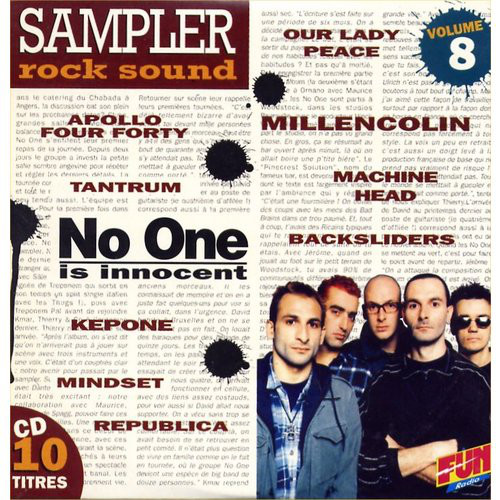 Various - Rock Sound Magazine (FR) - Rock Sound FR Volume 8