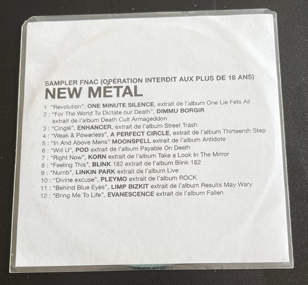 Various S - Sampler FNAC New Metal
