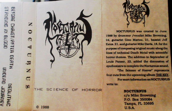 Nocturnus - The Science of Horror
