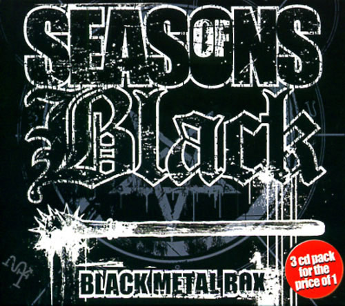 Various S - Seasons Of Black - Black Metal Box