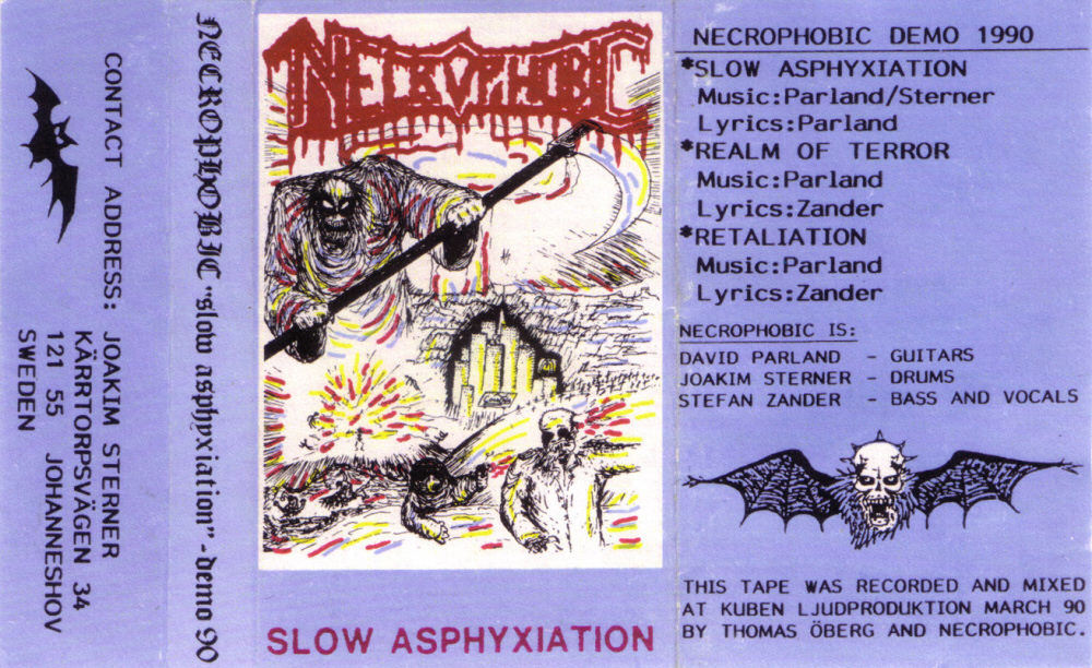 Necrophobic - Slow Asphyxiation (demo)