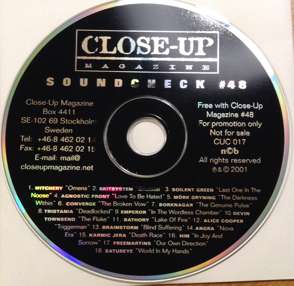 Various - Close-up Magazine - Soundcheck 