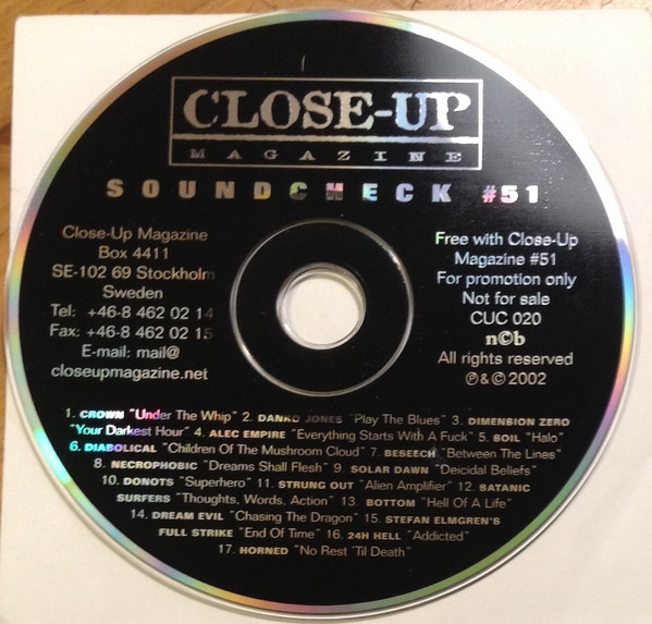 Various - Close-up Magazine - Soundcheck 