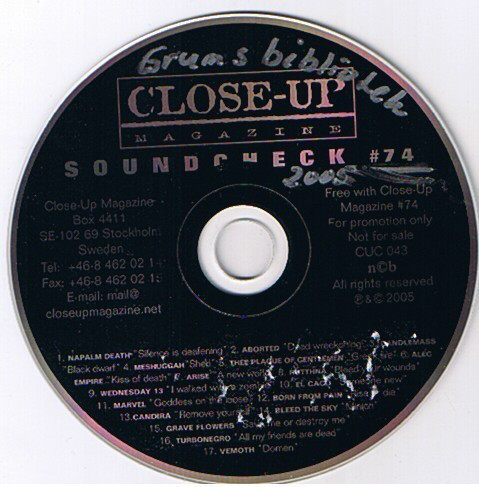 Various - Close-up Magazine - Soundcheck 