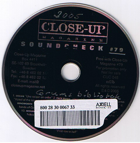 Various - Close-up Magazine - Soundcheck 