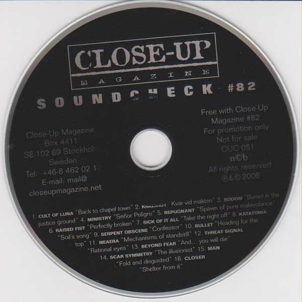 Various - Close-up Magazine - Soundcheck 
