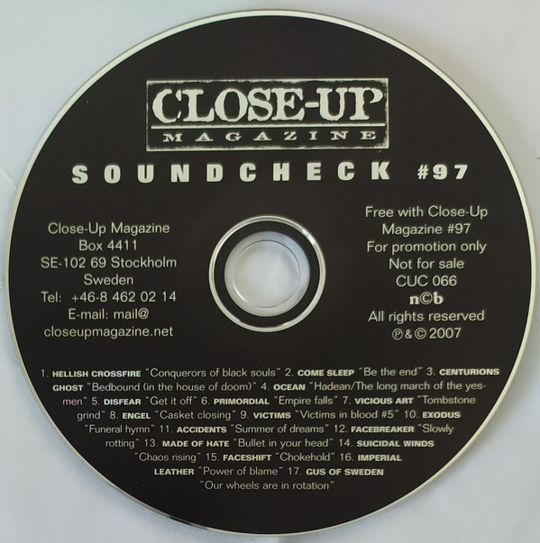 Various - Close-up Magazine - Soundcheck 