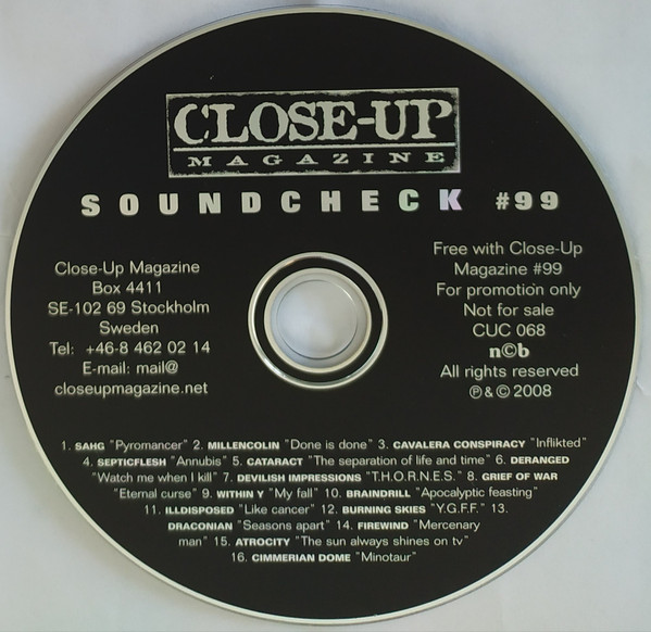Various - Close-up Magazine - Soundcheck 
