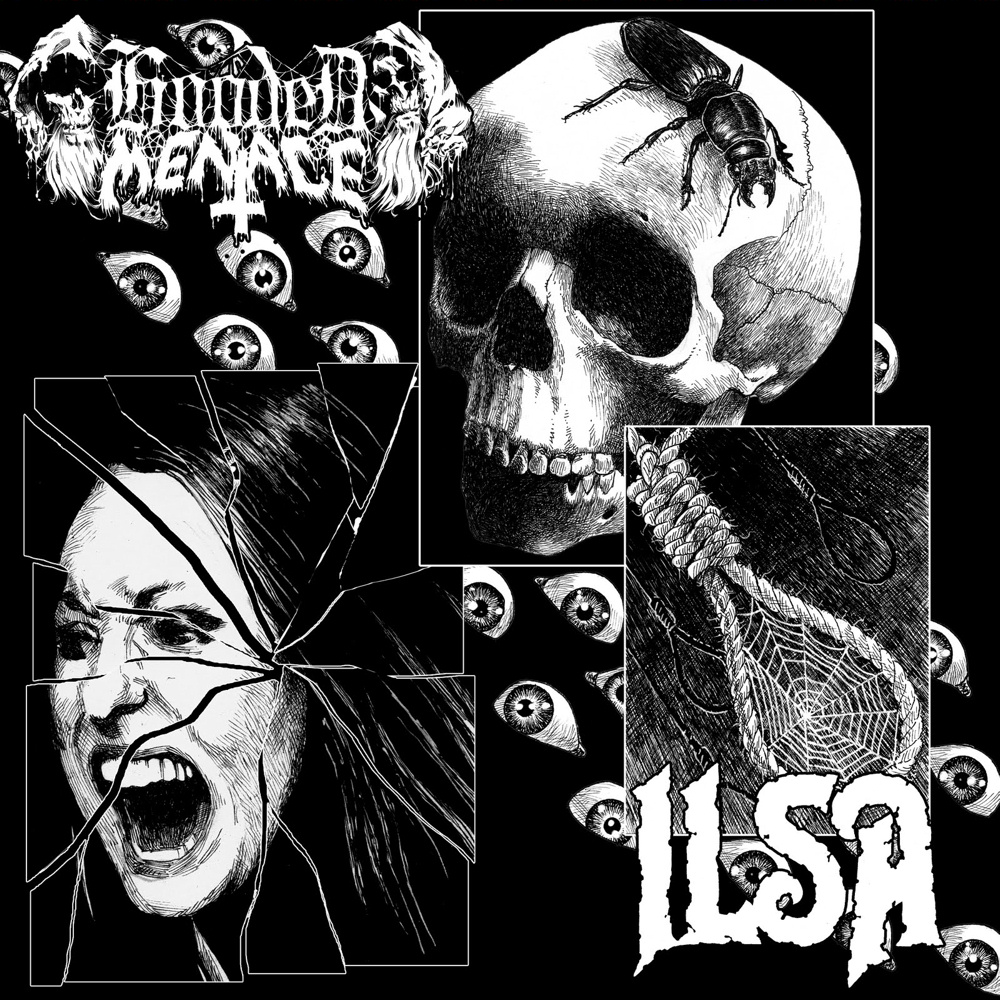 Hooded Menace - Split with Ilsa