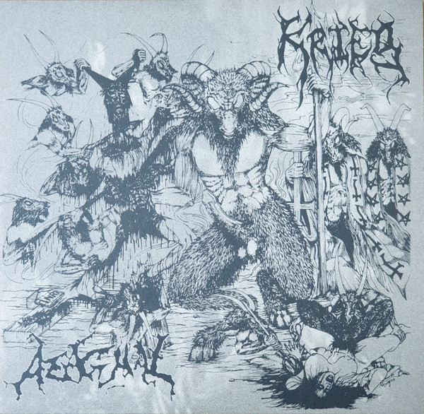 Azaghal - Split with Krieg