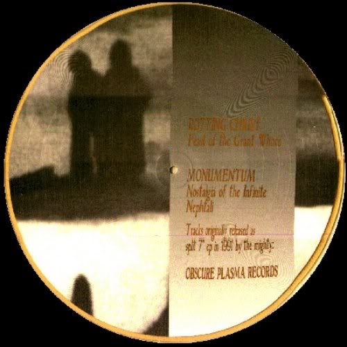 Monumentum - Split with Rotting Christ