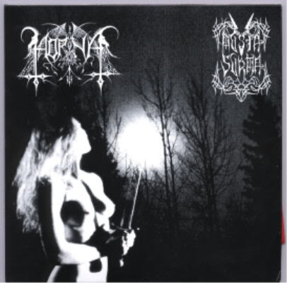Horna - Split with Musta Surma