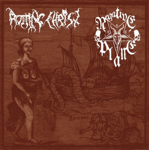 Negative Plane - Split with Rotting Christ