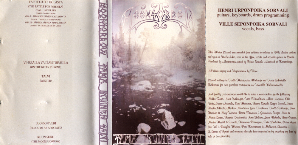 Moonsorrow - T&auml;m&auml; Ikuinen Talvi (demo)