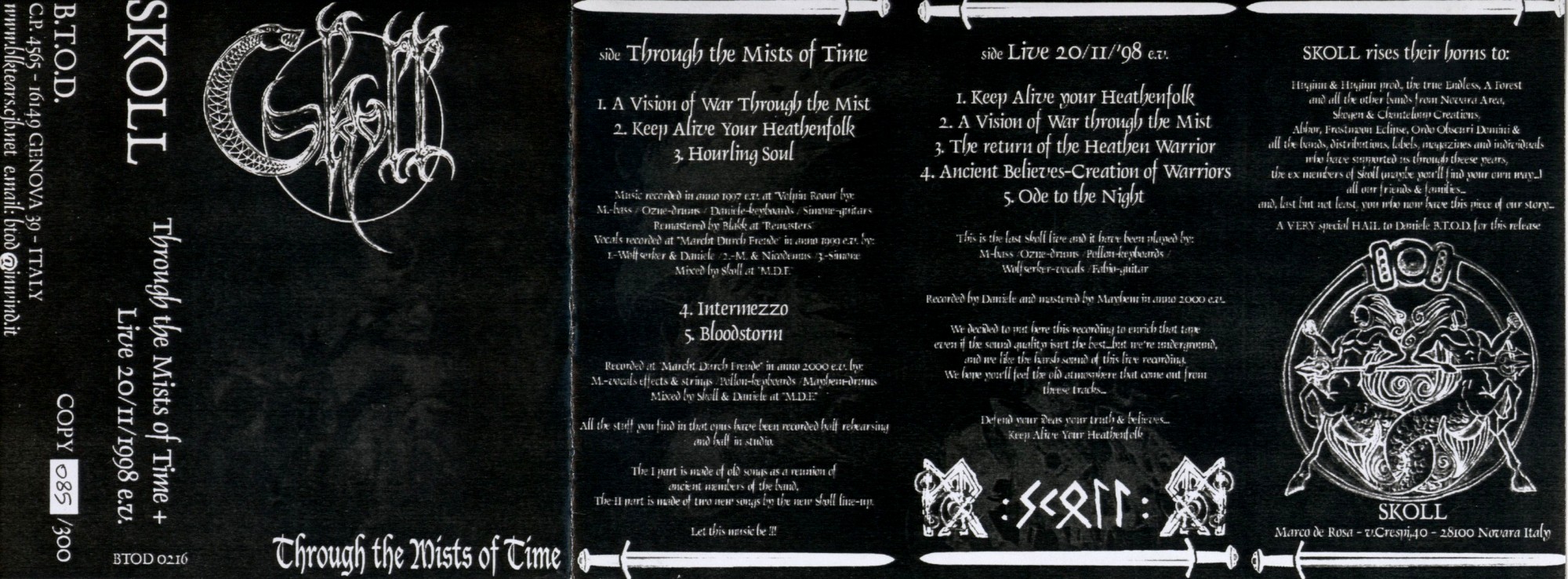Skoll - Through The Mists Of Time (demo)