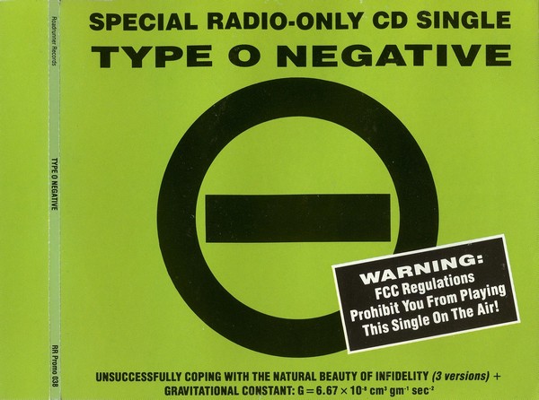 Type O Negative - Unsuccessfully Coping With the Natural Beauty of Infidelity
